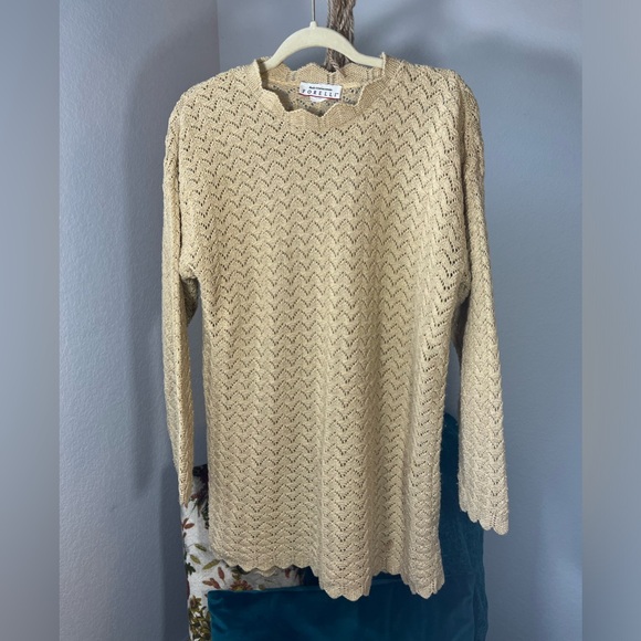 Sparkly Knit Sweater Dress - Picture 3 of 4